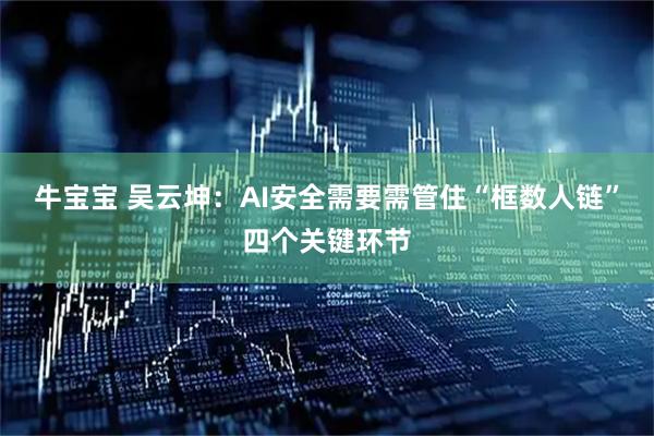 牛宝宝 吴云坤：AI安全需要需管住“框数人链”四个关键环节