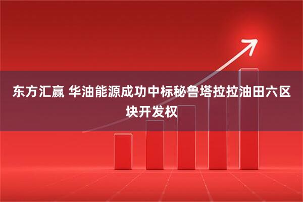 东方汇赢 华油能源成功中标秘鲁塔拉拉油田六区块开发权